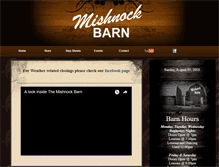 Tablet Screenshot of mishnockbarn.com